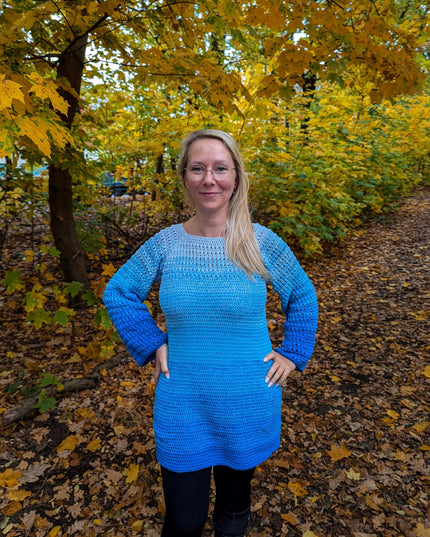 Häkelanleitung RVO Long-Pullover "Chicca Bella" (PDF)