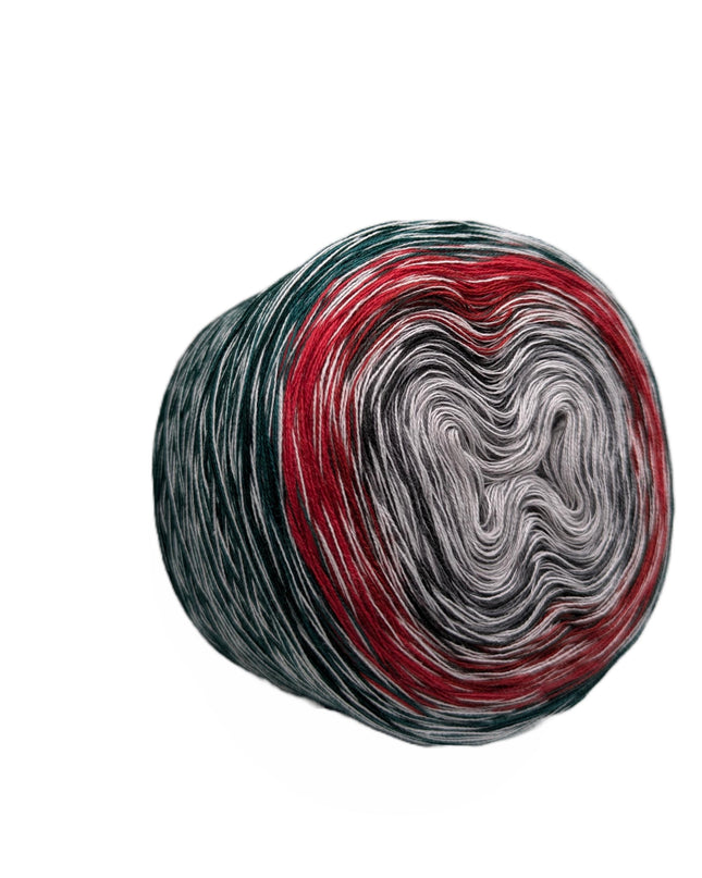 Bobbel gradient yarn "Winterberry"