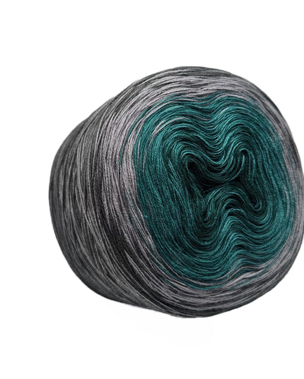 Bobbel gradient yarn "Emerald Shadow"
