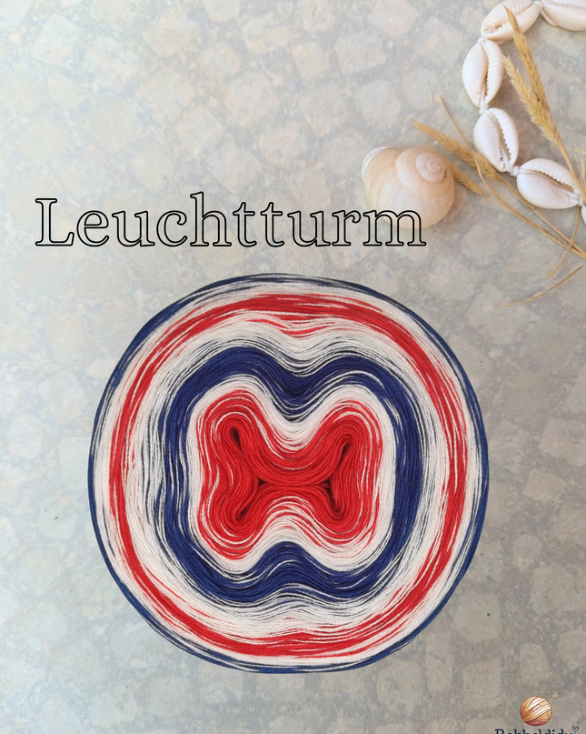 Bobbel Farbverlaufsgarn "Leuchturm"