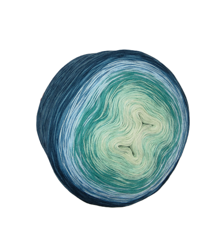 Farbverlaufsgarn Bobbel "Morgentau"