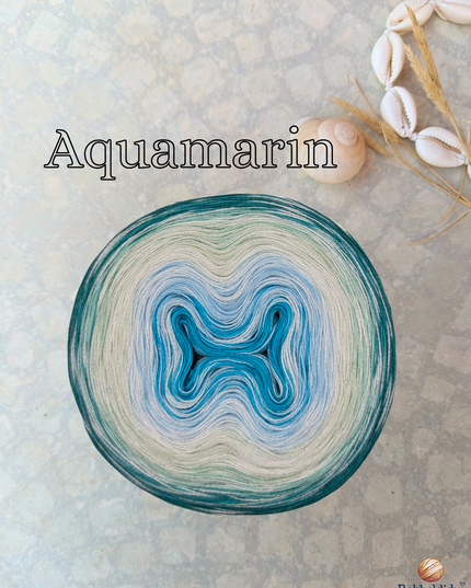 Bobbel Farbverlaufsgarn "Aquamarin"
