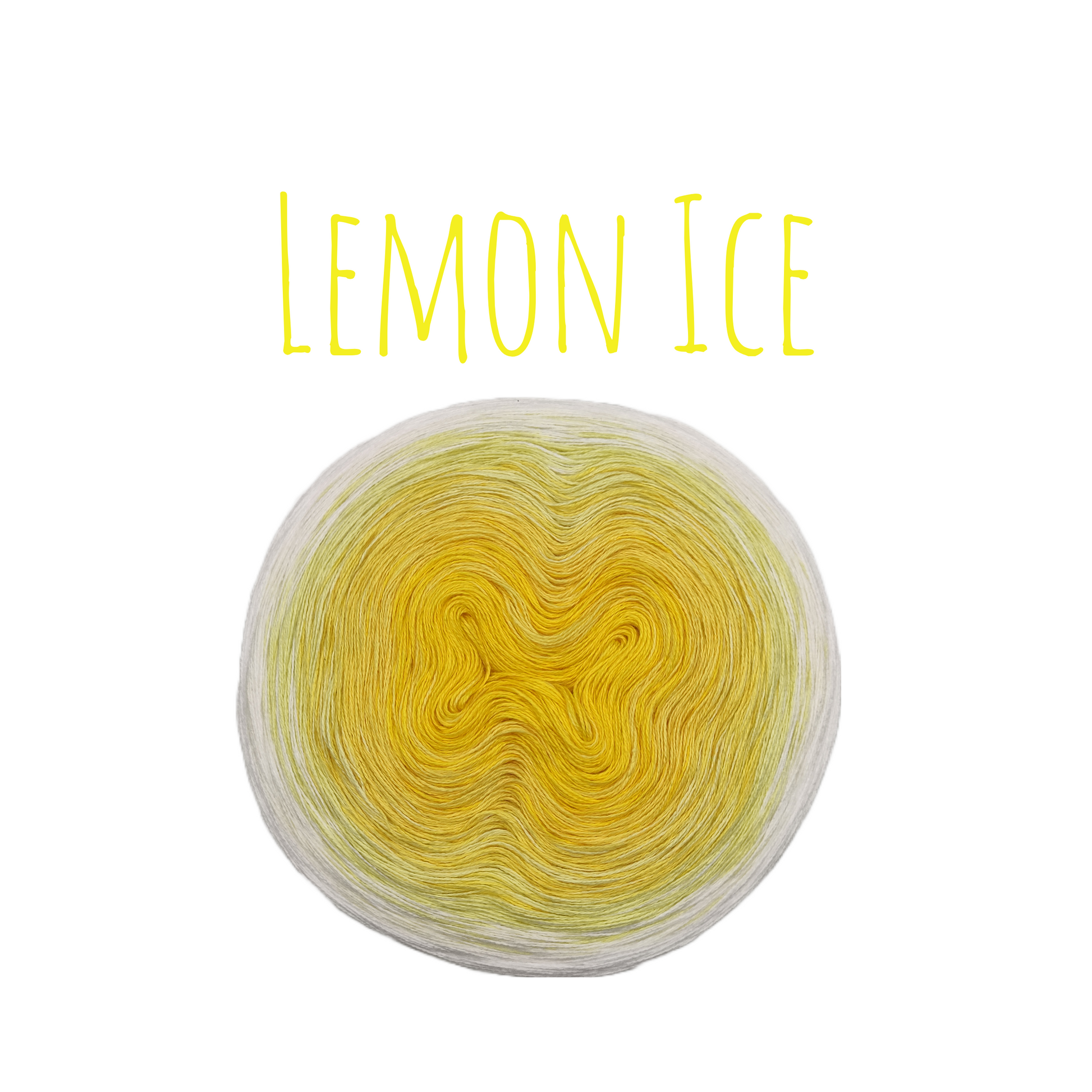 Bobbel Farbverlaufsgarn "Lemon Ice"