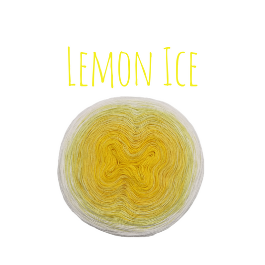 Bobbel Farbverlaufsgarn "Lemon Ice"