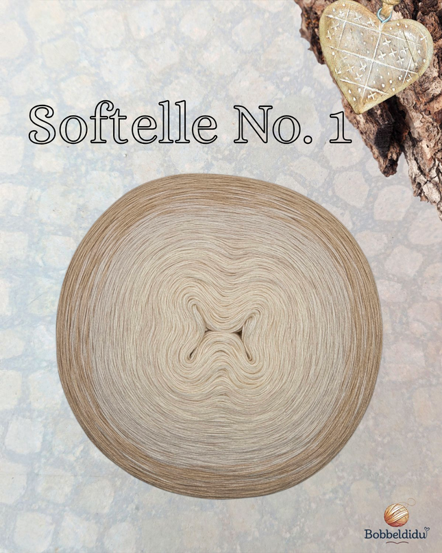 Bobbel Farbverlaufsgarn "Softelle No. 1"