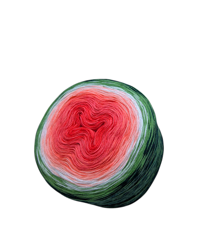 Bobbel Farbverlaufsgarn "Watermelon Kiss"