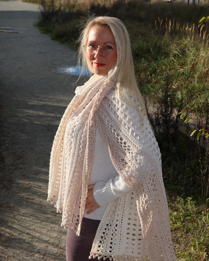 Häkelanleitung Stola "Fadenpoesie" (PDF)