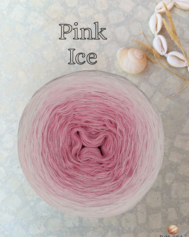 Bobbel Farbverlaufsgarn "Pink Ice"