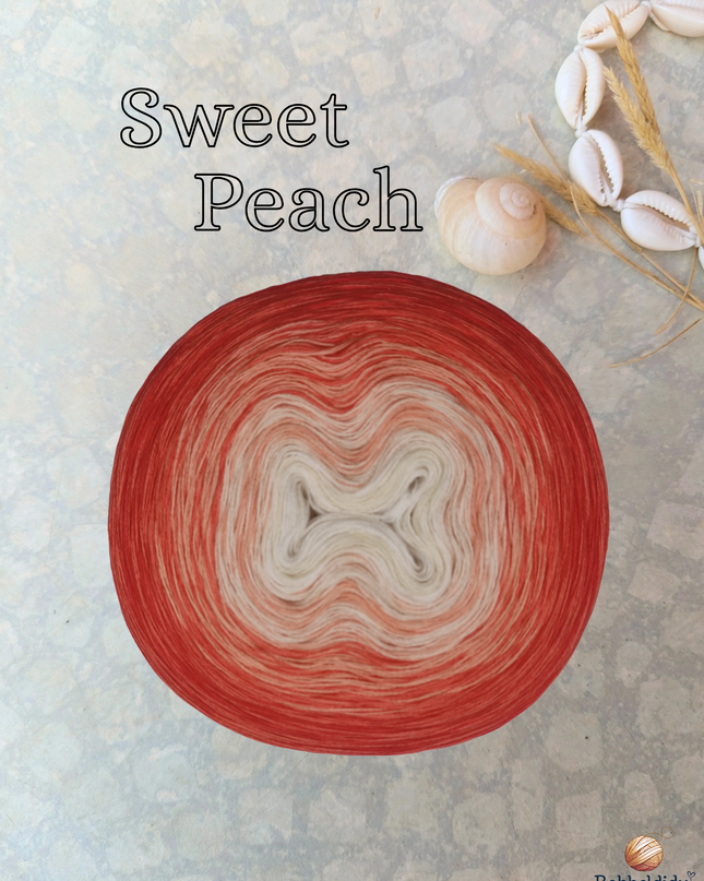 Bobbel gradient yarn "Sweet Peach"