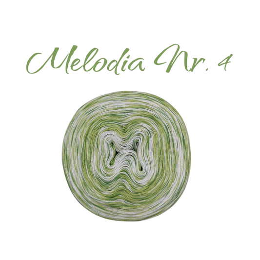 Bobbel Farbverlaufsgarn meliert "Melodia Nr. 4"