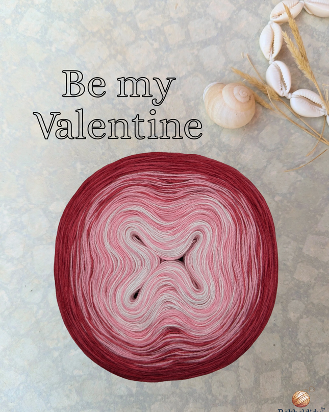 Bobbel Farbverlaufsgarn "Be my Valentine"