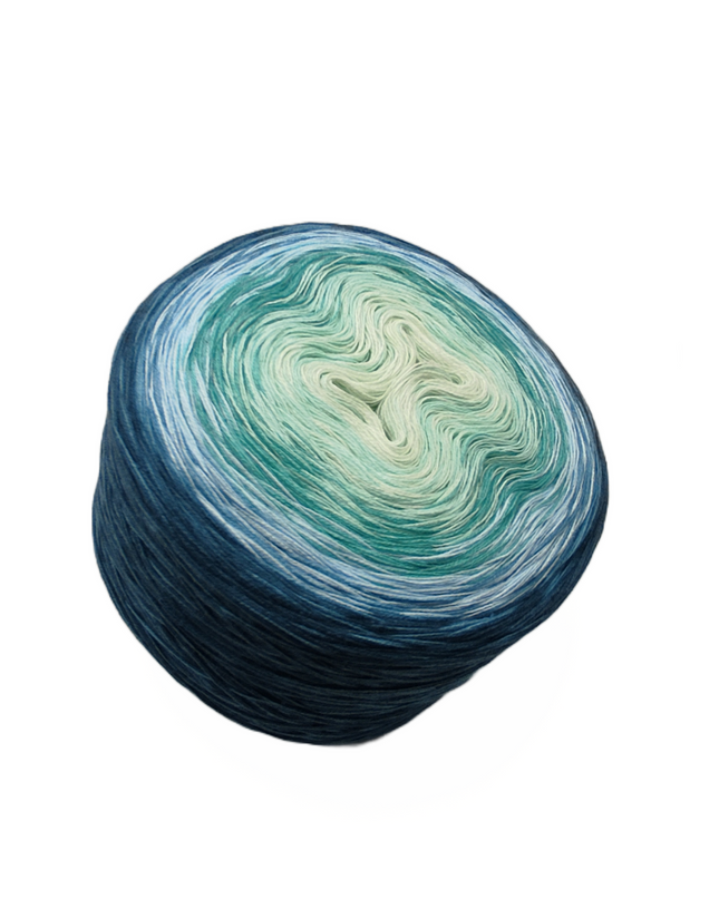 Farbverlaufsgarn Bobbel "Morgentau"