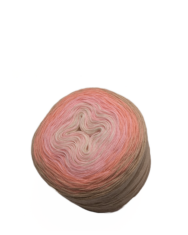 Bobbel Farbverlaufsgarn "Zarte Versuchung"