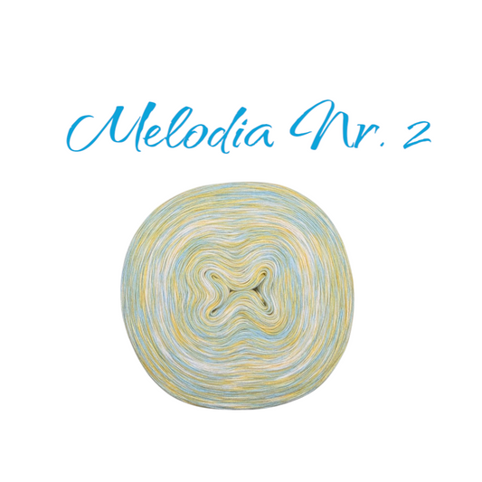 Bobbel Farbverlaufsgarn meliert "Melodia Nr. 2"
