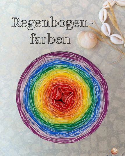 Farbverlaufsgarn Bobbel "Regenbogenfarben"