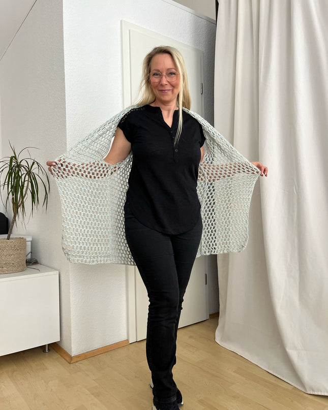 Häkel-Set Summer-Cardigan "Melodia" | Gratis-Anleitung (PDF) + Bobbelgarn