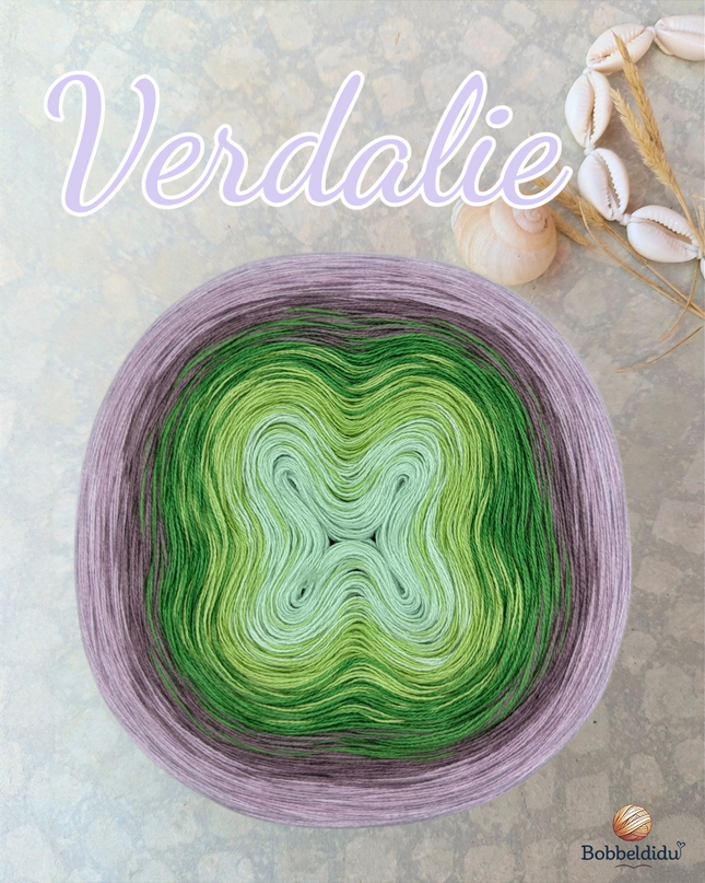 Bobbel Farbverlaufsgarn "Verdalie"