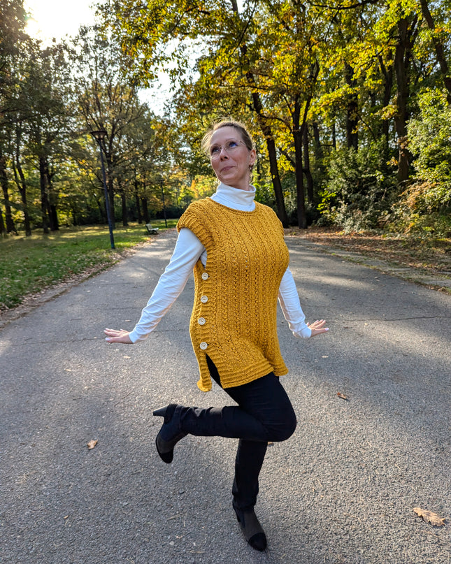 Strick-Set Pullunder "Amber" | Gratis-Anleitung (PDF) + Bobbelgarn