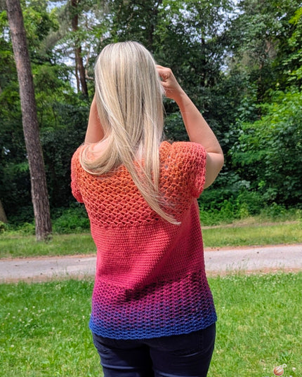 Häkelshirt Aphrodite – Set mit Bobbel deiner Wahl + Anleitung gratis | Anfängerfreundlich