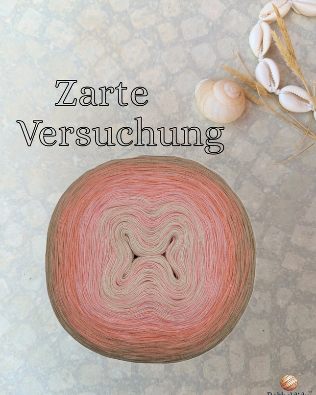 Bobbel Farbverlaufsgarn "Zarte Versuchung"