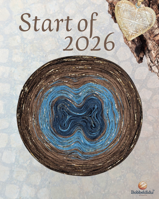 Farbverlaufsgarn Bobbel "Start of 2026"