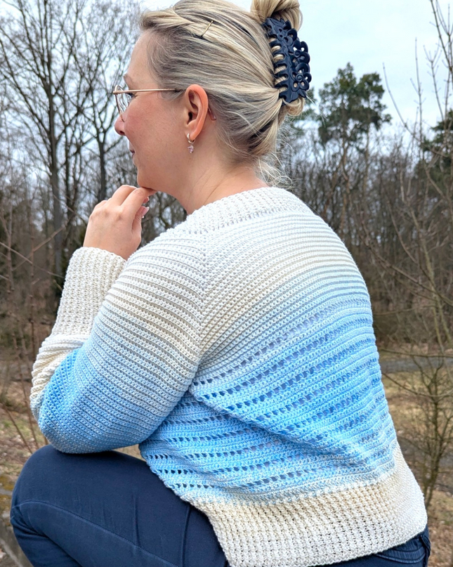 Cleo – Häkeljacke Set | Bobbel + Häkelanleitung gratis