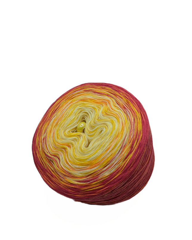 Farbverlaufsgarn Bobbel "Sonnenaufgang"