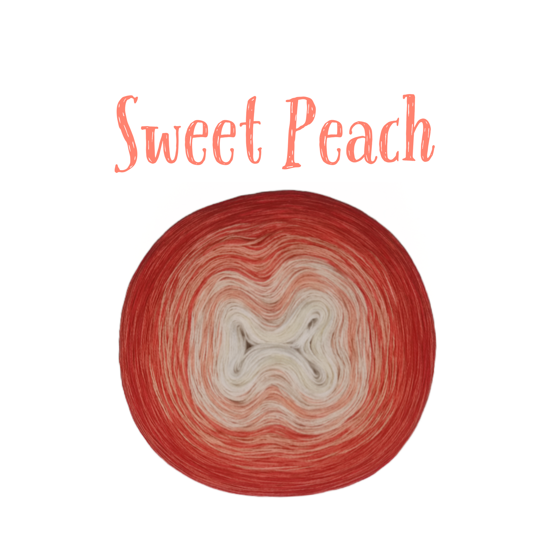 Bobbel Farbverlaufsgarn "Sweet Peach"
