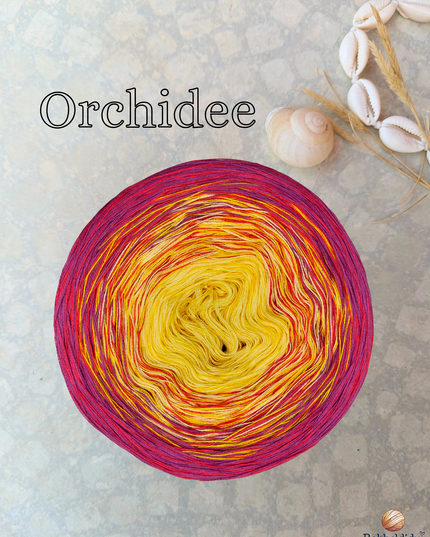 Farbverlaufsgarn Bobbel "Orchidee"