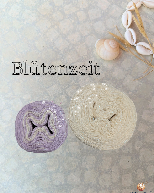 Farbverlaufsgarn Bobbel Set "Blütenzeit"