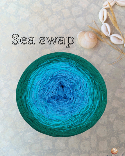 Farbverlaufsgarn Bobbel "Sea swap"