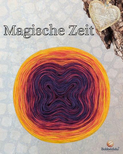 Bobbel Farbverlaufsgarn "Magische Zeit"