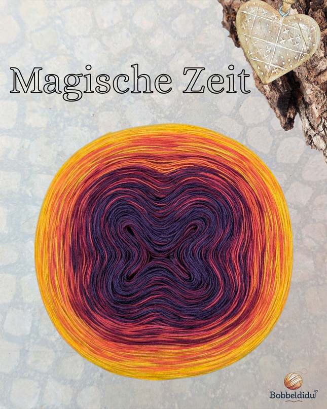 Bobbel Farbverlaufsgarn "Magische Zeit"